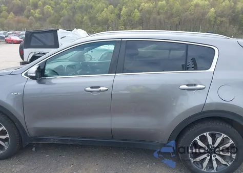 2017 Kia Sportage Ex из США, поврежденный, VIN KNDPNCAC1H7288155